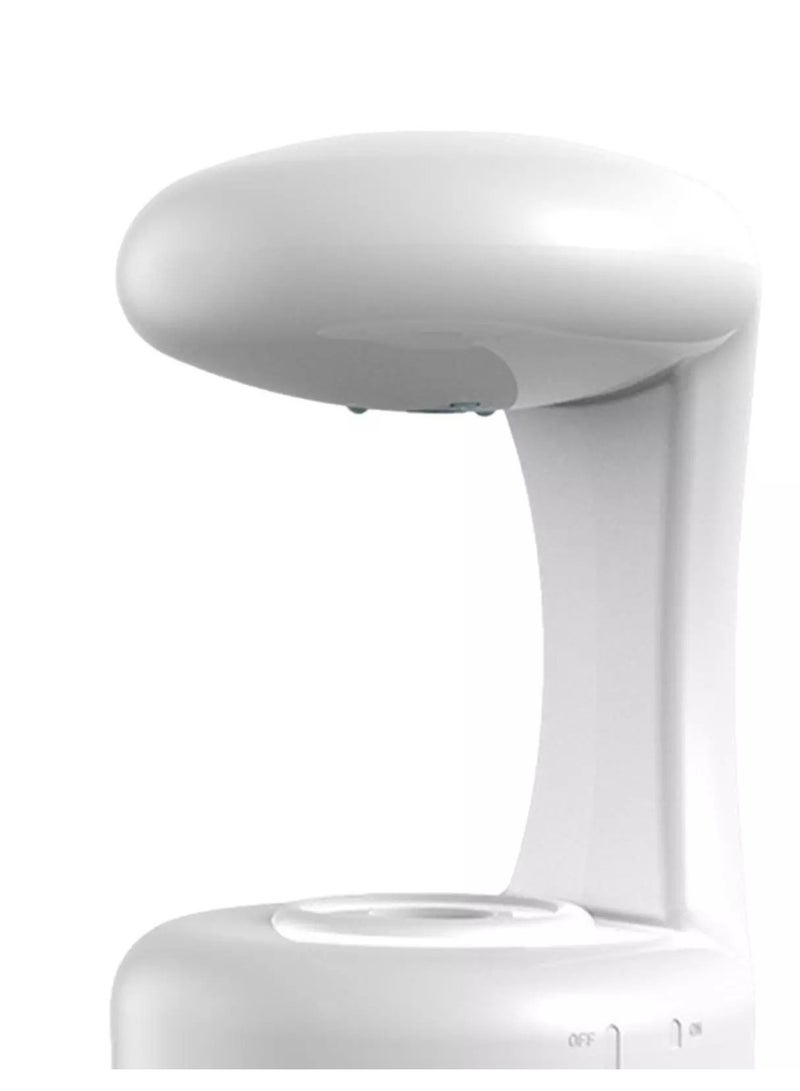 ELTRAZONE Air Humidifier Antigravity Water Droplets White Portable Quiet Water Droplet - Image 5
