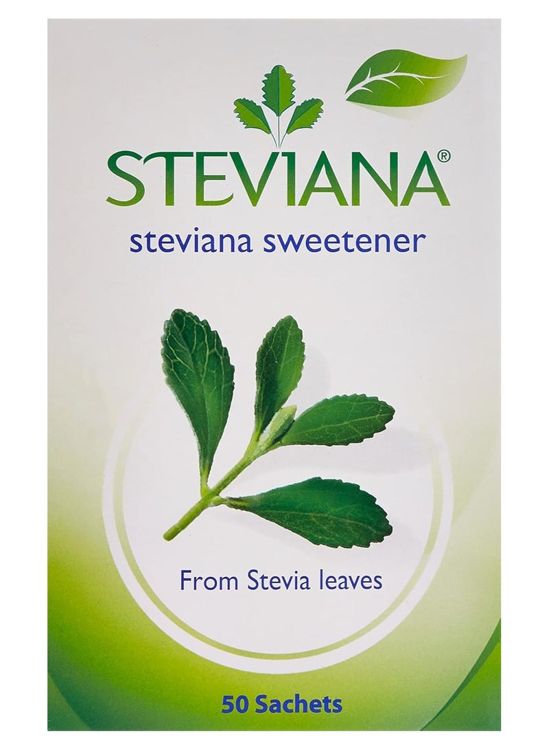 ستيفيانا مُحلي طبيعي من أوراق ستيفيا، خالي من السعرات الحرارية 125 جرام