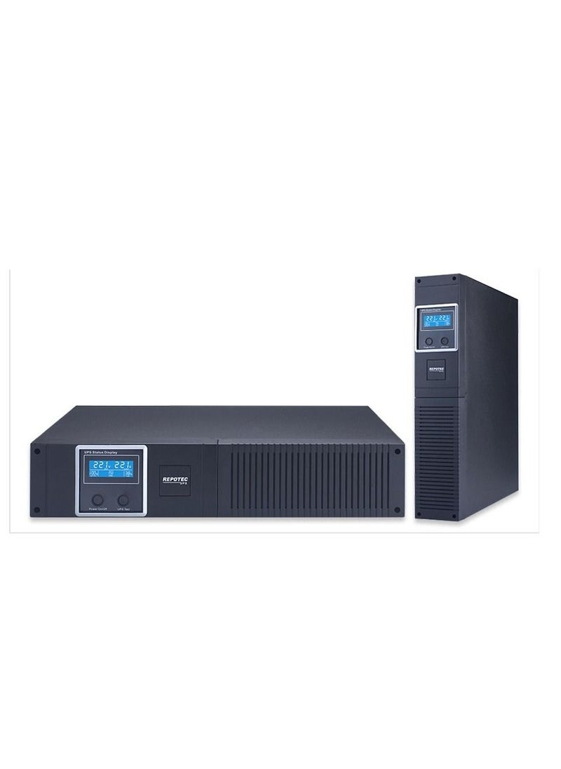 REPOTEC - RPT-3130TR: 3000VA Line Interactive UPS, Rack / Tower Type - Image 1