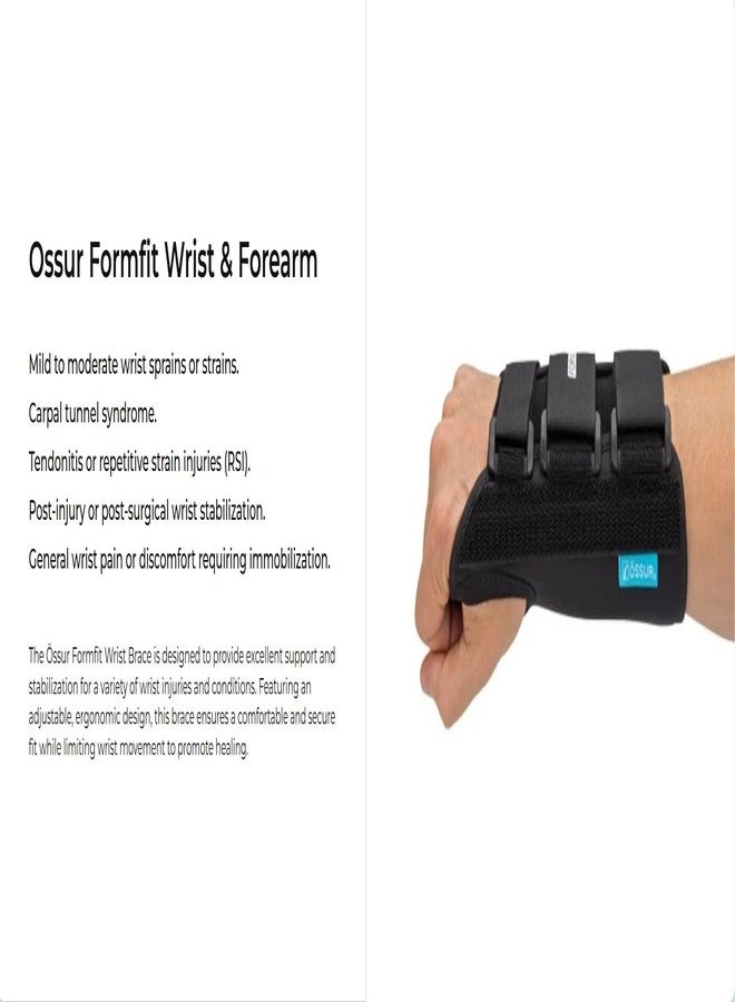 Ossur Formfit Wrist Brace for Treatment of Tendonitis, Carpel Tunnel, Post Cast Healing and Soft Tissue Injuries | Wrist Immobilization, Breathable Material, Custom Fit | 8" Version (Right, X-Small) - Image 5