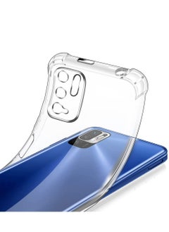CATANES Xiaomi Redmi Note 10T 5G Case Cover Clear Protective TPU Four Corners Cover Transparent Soft Case  - Image 3