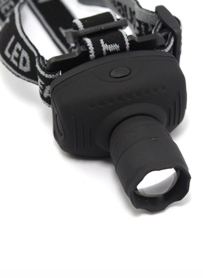 NIBEMINENT Waterproof LED Head Flashlight Black 2.5 x 7.4centimeter - Image 3