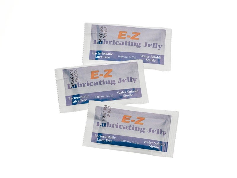 Medline Sterile Lubricating Jelly 27g Foil Medical Grade Lubricant Pack of 144