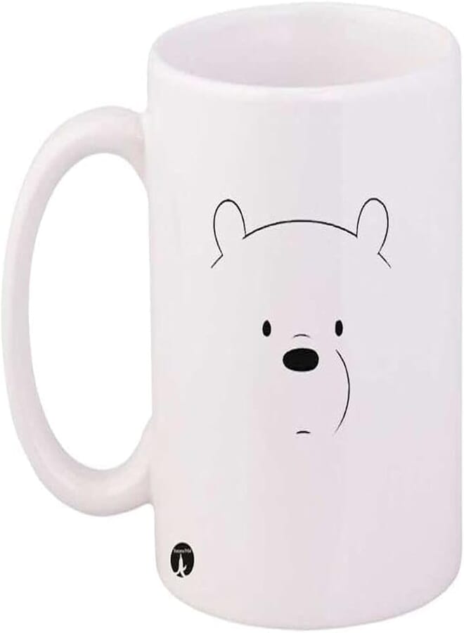 RYN PRINTED Design/We Bare Bears Mug White Black Standard Size