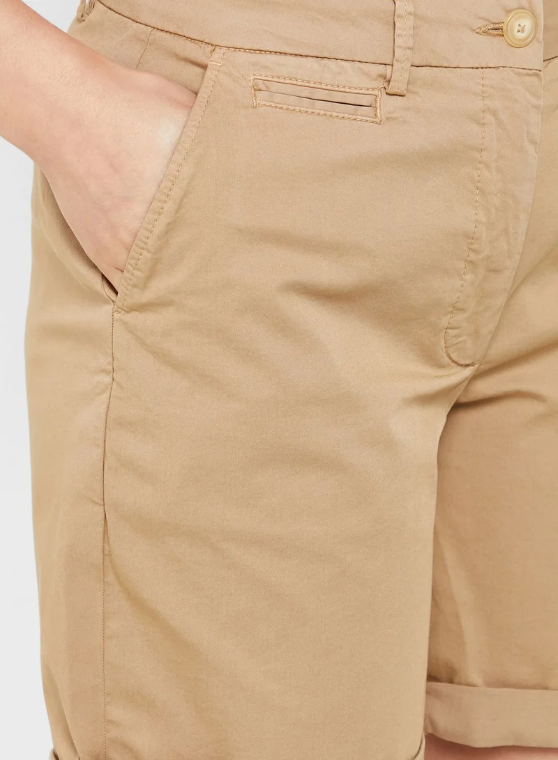 TOMMY HILFIGER High Waist Shorts