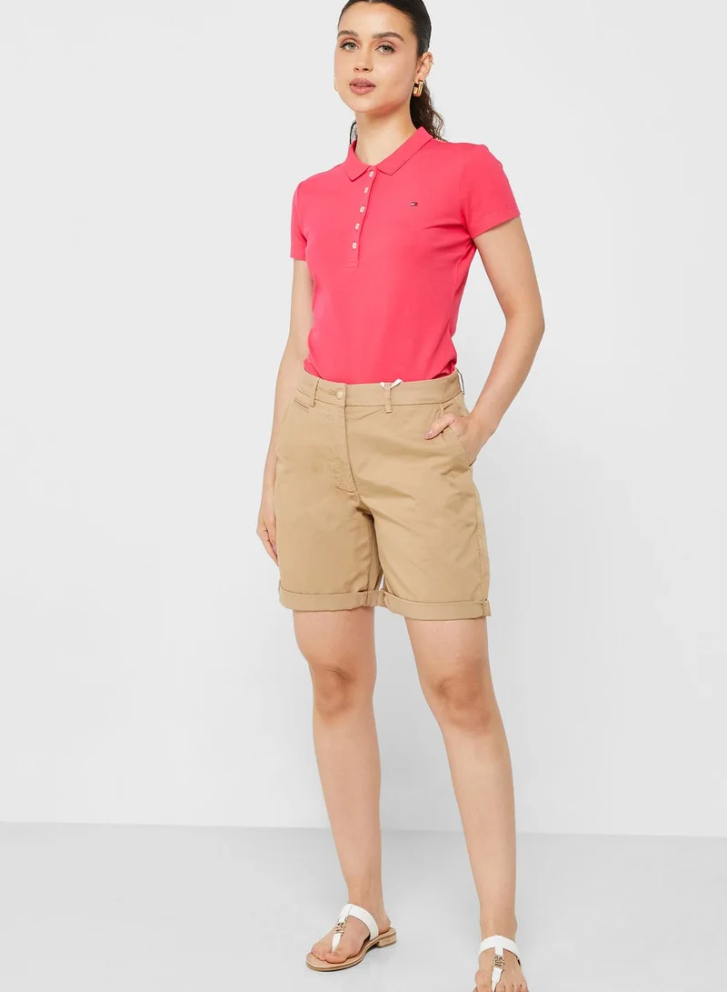 TOMMY HILFIGER High Waist Shorts