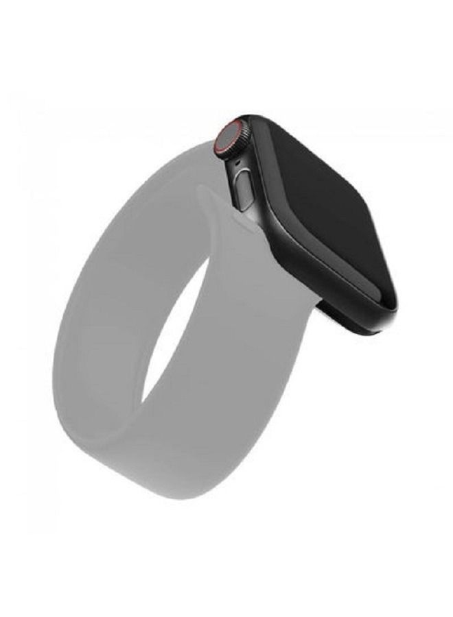 Solo Loop Band For Apple Watch Series 6/SE Grey - Image 2