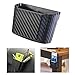 Hypersonic Front Seat Car Organizer Universal Vehicle Dashboard Pocket Holder Plastic Black Cargo Storage Box Holds Phone Money Cards Keys Glasses Remote - Image 2