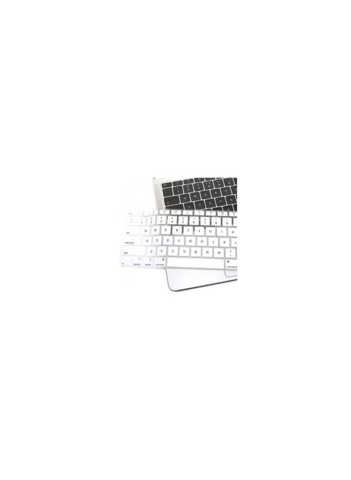 CATANES Keyboard Cover Skin For MacBook Air 13 inch A1932 2018-2019 Release with Retina Display White - Image 1