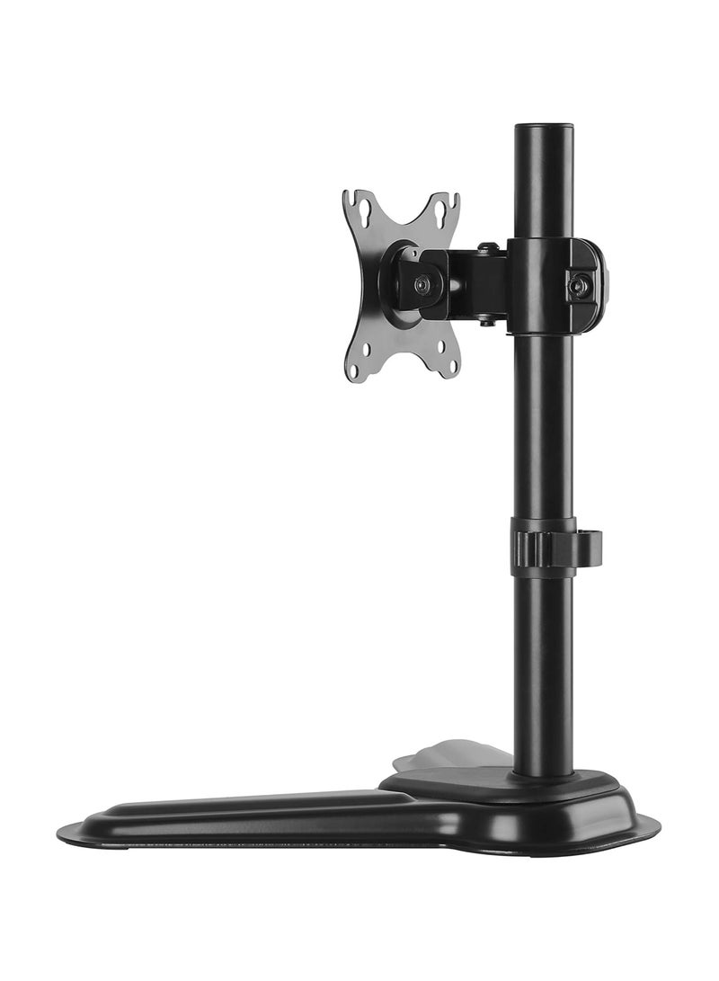 Newstar LDT30-C01 Premium Single Monitor Arm Desk Mount – Fits 17″–32″ LED/LCD Screens – Full Motion, 360° Rotation, Swivel & Tilt – VESA 75×75/100×100 – Supports up to 8 kg – Aluminum - Image 3