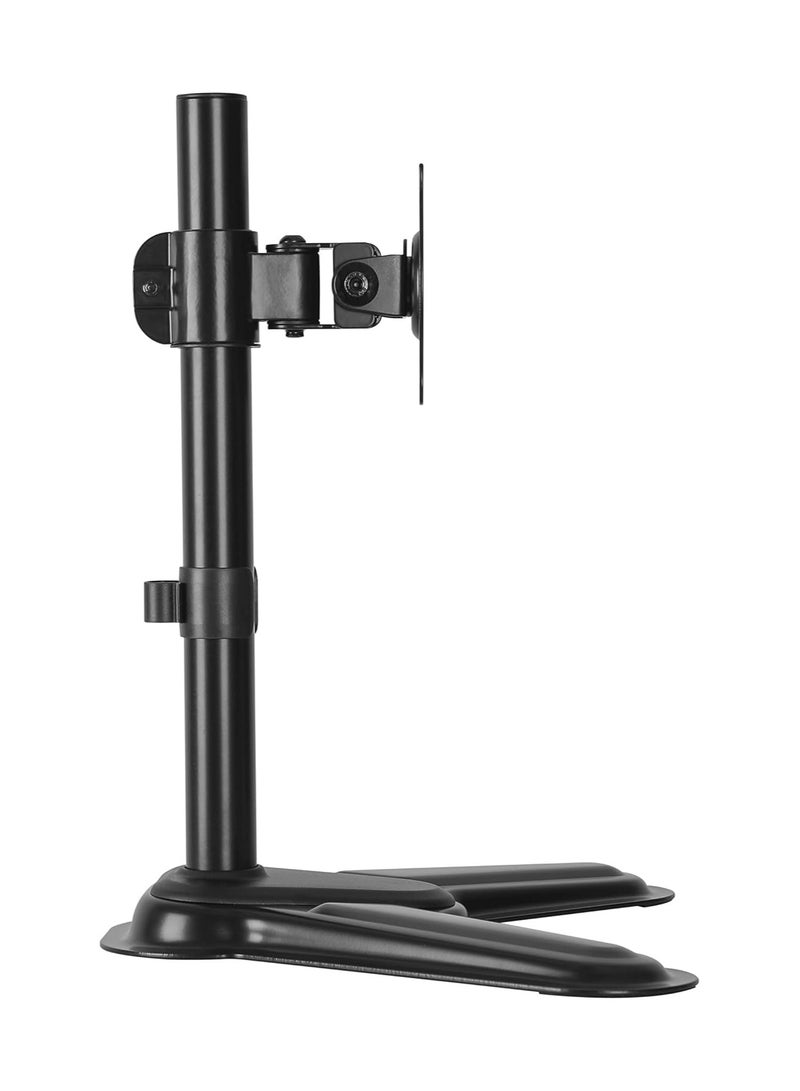 Newstar LDT30-C01 Premium Single Monitor Arm Desk Mount – Fits 17″–32″ LED/LCD Screens – Full Motion, 360° Rotation, Swivel & Tilt – VESA 75×75/100×100 – Supports up to 8 kg – Aluminum - Image 2