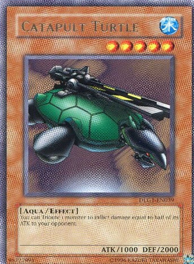 Yu-Gi-Oh! - Catapult Turtle DLG1-EN039 Rare Dark Legends