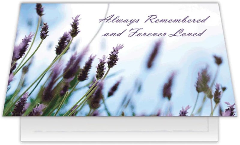 Dog Speak Always Remembered and Forever Loved - Thinking of You - Death Loss of Pet Sympathy Card - Image 1