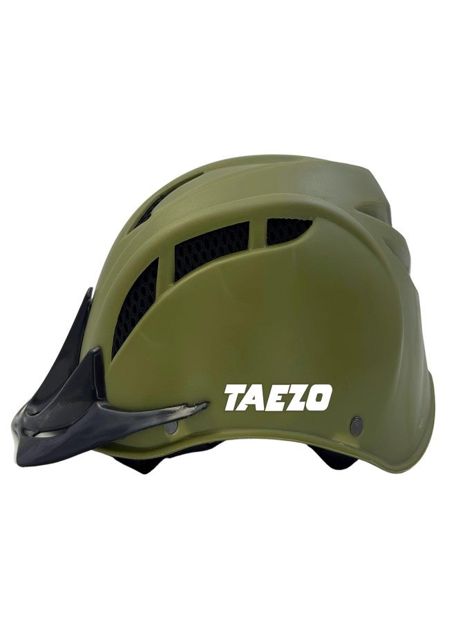 Taezo Multi-Sport Kids Helmet - 55cm Medium Size for Boys & Girls (Age 6-13 Years) - Ideal for Bicycle, Skating & Scootering - Adjustable Safety Gear - Image 2