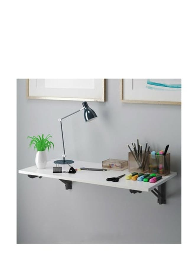 Home Gallery Wall Mounted Folding Desk 60 x 40 cm - Image 2