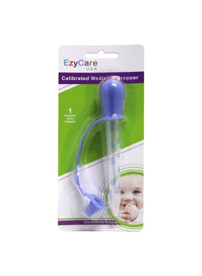 EzyCare Calibrated Medicine Dropper 5 mL Blue 17020