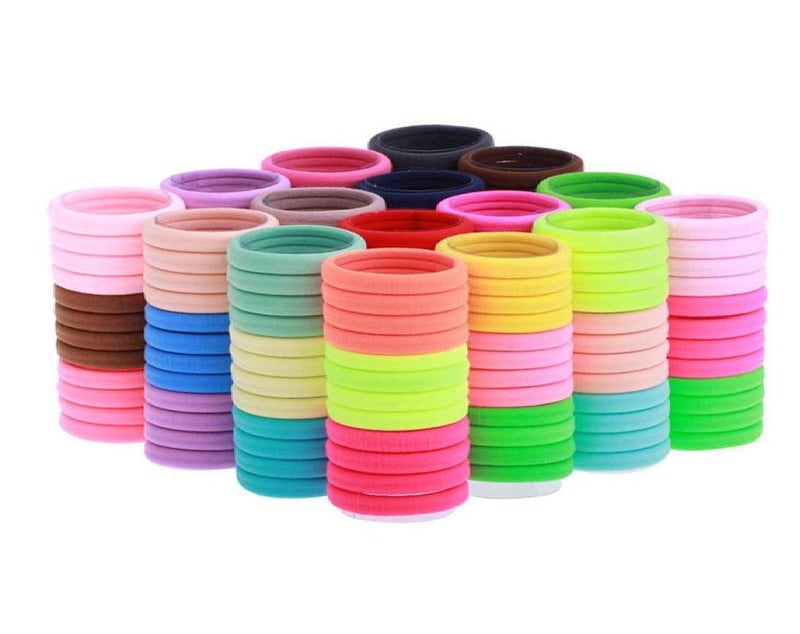 Drishti® Hair Rubber For Kids set of 2 pack (132 Pcs) - Image 4