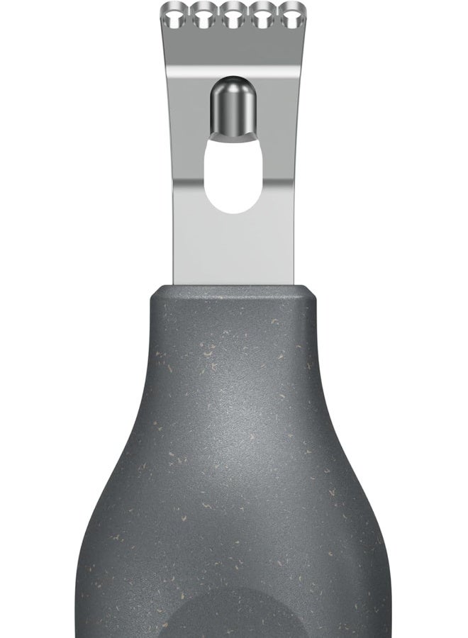 Zyliss 2 in 1 Zester, Citrus Grater/Zester with Coarse and Fine Zests, Sustainable Wheat Straw Handle/Stainless Steel, Dishwasher Safe - Image 3