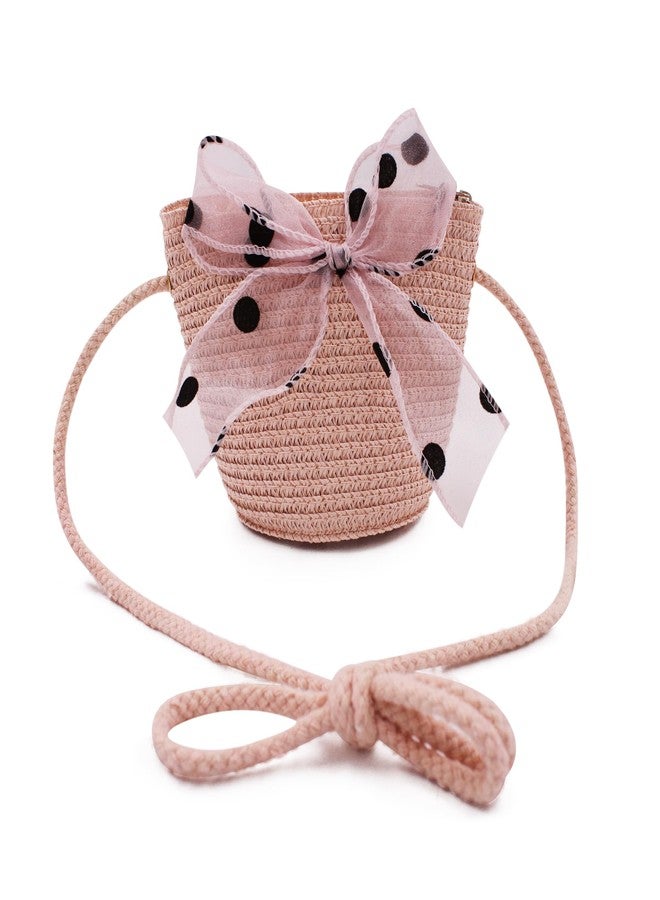 VRITRAZ Breathable Rose with Polka Dot Design Kids Pink Hat for Boys and Girls, Summer Sun Protection, 6 to 14 Years.… - Image 3