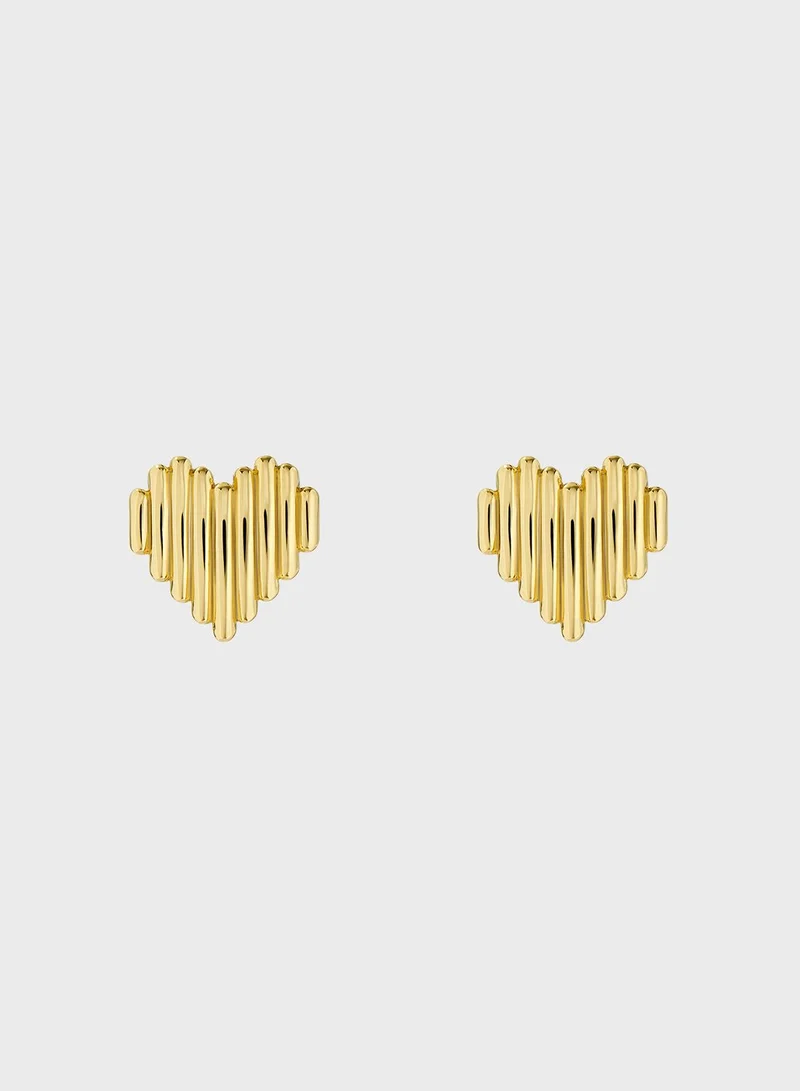 Ted Baker Linrie Heart Stud Earrings