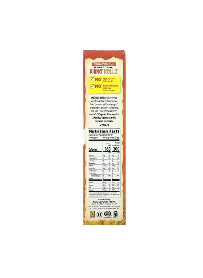 Nature's path EnviroKidz Organic Flavored Cereal Rhino Rolls 9.5 oz 269 g  - Image 2