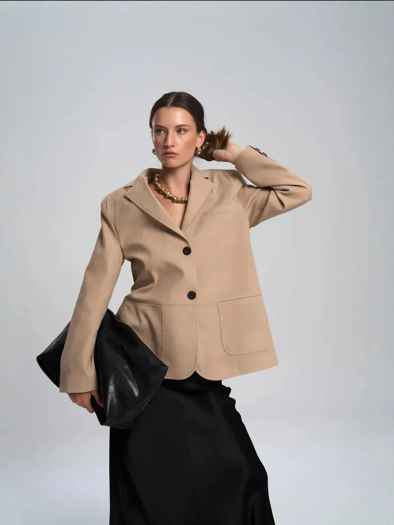 ماي كولكشن MAI STUDIOS Orsina Suede Blazer