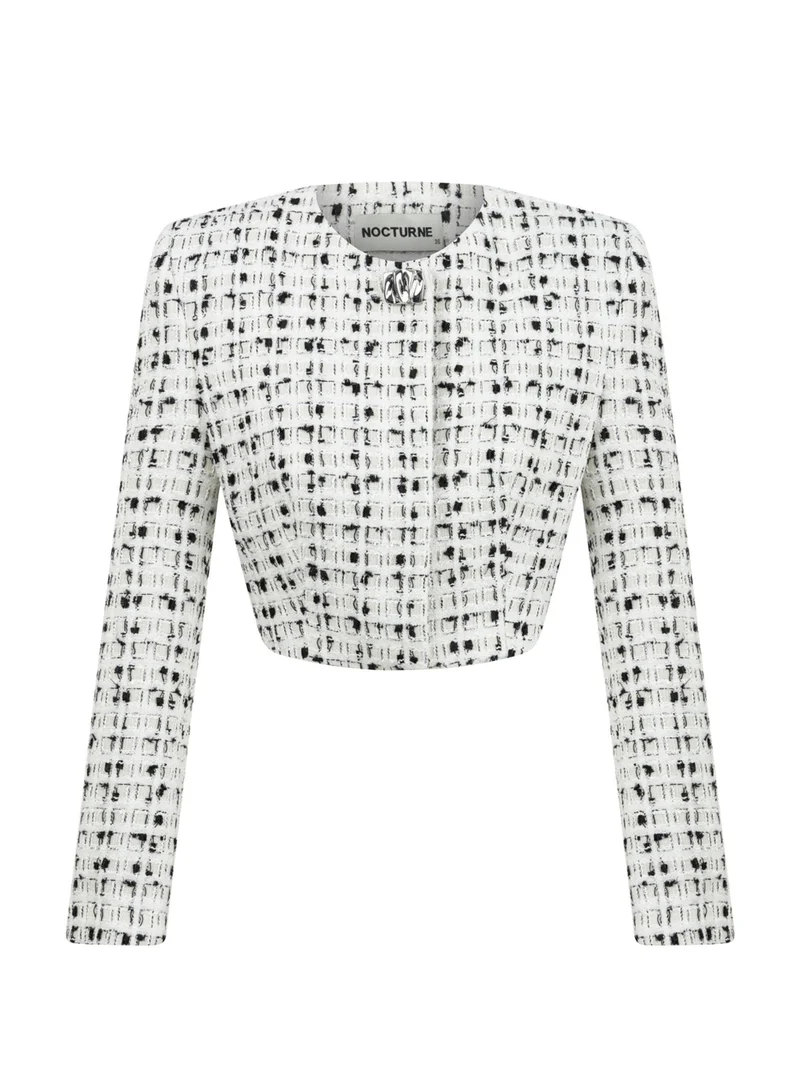 Nocturne Padded Tweed Jacket