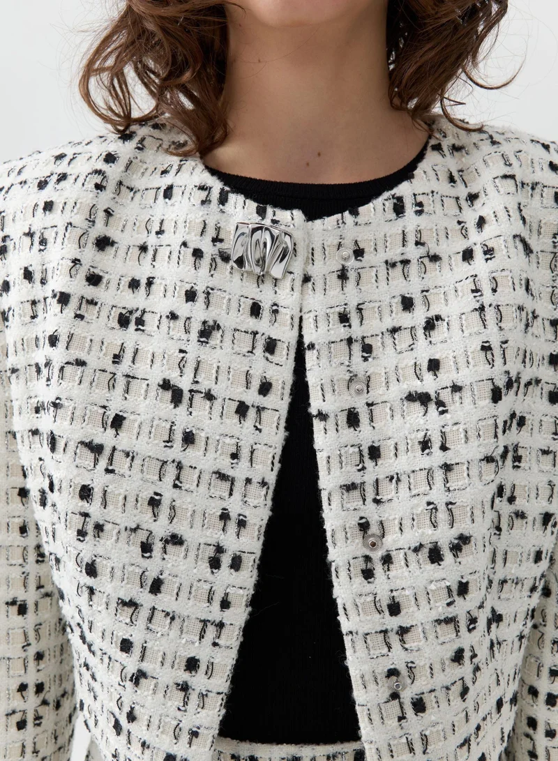 Nocturne Padded Tweed Jacket