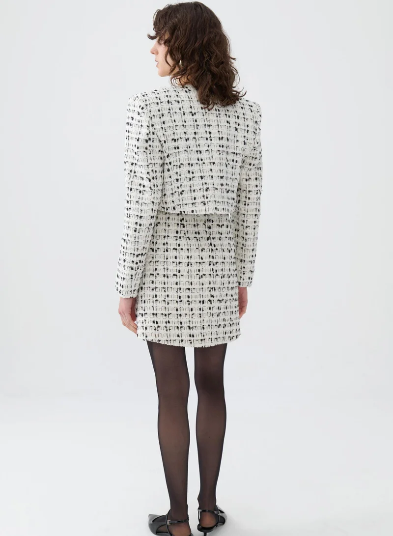 Nocturne Padded Tweed Jacket