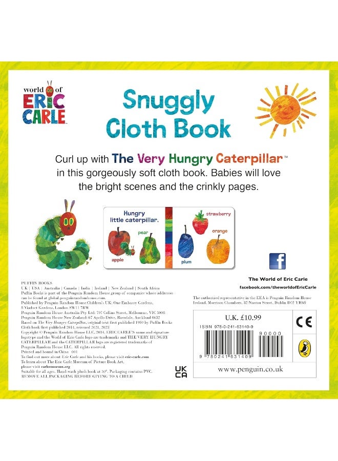 The Very Hungry Caterpillar Cloth Book - Image 2