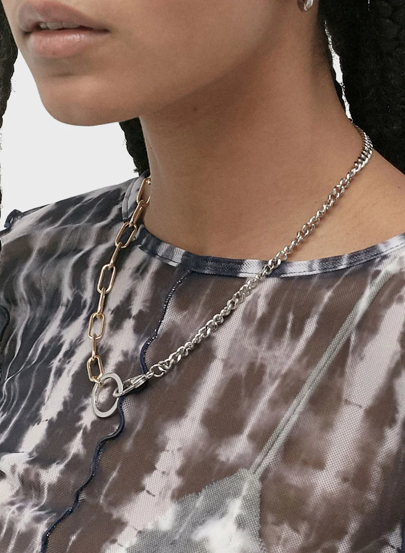 URBAN OUTFITTERS Tie Dye Mesh Top