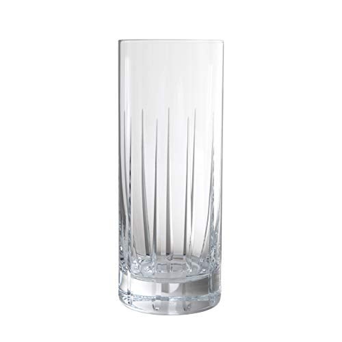 SCHOTT ZWIESEL Schott Zwiesel Tritan Crystal Glass Distil Barware Collection Kirkwall Collins Cocktail Glasses Set of 6 111 oz Clear 