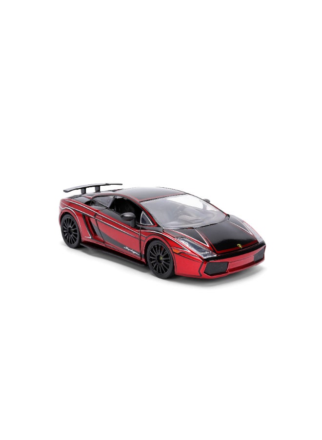 JADA Pink Slips 1:24 - Lamborghini Gallardo, Die-Cast Car with Base, Toys for Kids and Adults - Image 4