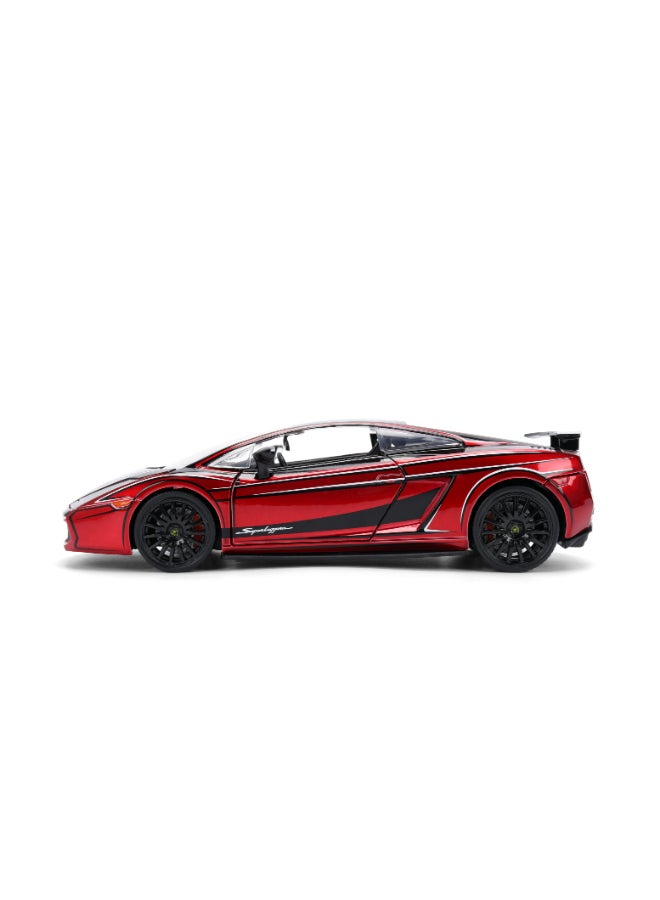 JADA Pink Slips 1:24 - Lamborghini Gallardo, Die-Cast Car with Base, Toys for Kids and Adults - Image 1