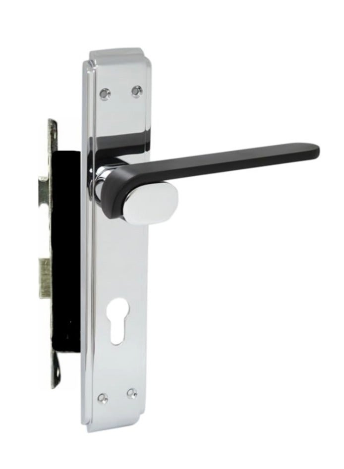 ROBUSTLINE Robustline Zinc Lever Door Handle Premium Quality Black-CP- BY0235 
