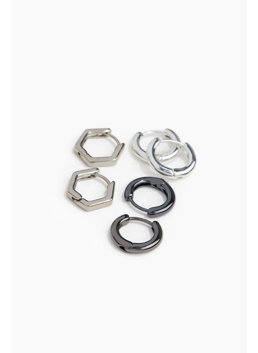 H&M 3 Pairs Earrings