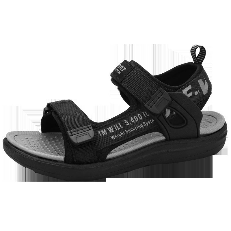 Children'S Sandals Boys Primary School Students Non-Slip Soft Bottom Medium And Large Children'S Boys Beach Shoes Trendy Children'S Sandals - Image 1