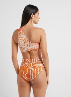 ELLA Bikini With 3D Shoulder Floral & Beach Skirt  - Image 2