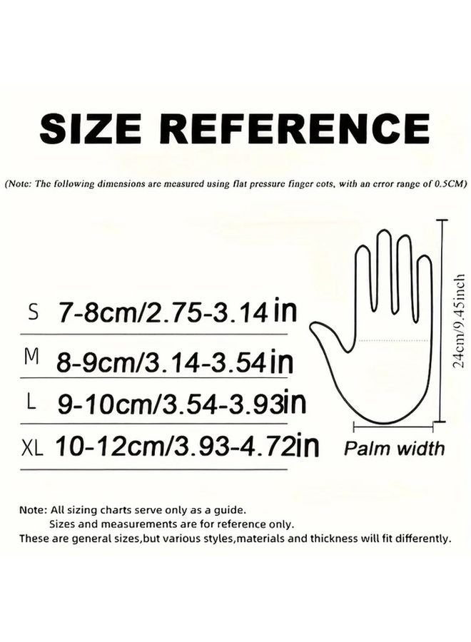 Thickened Blue Disposable Nitrile Gloves 100pcs Oil Resistant Waterproof 5 Mil Salon Use - Image 4