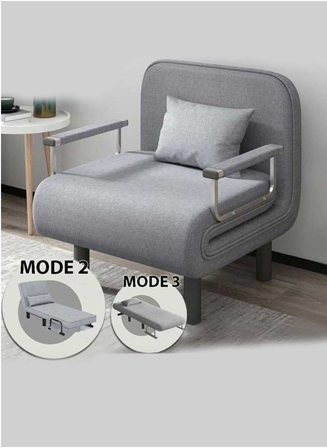 XiuWoo - Lazy Sofa Multi Functional Folding Sofa Bed Washable Sofa Bed Sliding Scalable Variable Sofa Bed 65 * 190cm - Image 1
