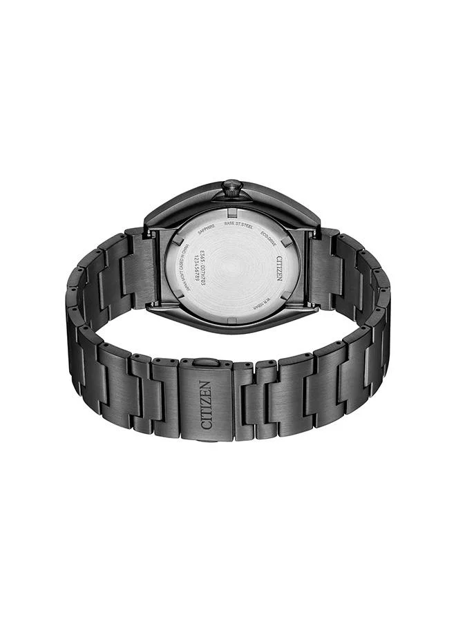 CITIZEN Men's Stainless Steel with Black Ion Plating Eco-Drive Watch BN1015-52E - 42.5 mm
