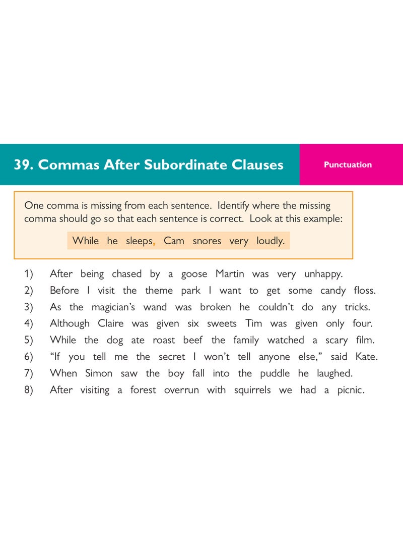 11+ GL Revision Question Cards: English Spelling, Punctuation & Grammar - Ages 10-11  - Image 4