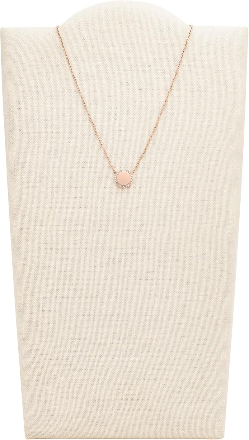 فوسيل قلادة فوسيل النسائية مع قلادة دائرية - Image 2