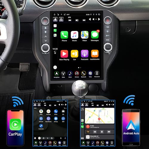 Citreal LINKSWELL 12.1 Inch Radio Replacement for Ford Mustang 2015 2016 2017 2018 2019 2020 Android Auto Head Unit Car Stereo Tablet Radio for Mustang Multimedia Player GPS Navigation System - Image 4