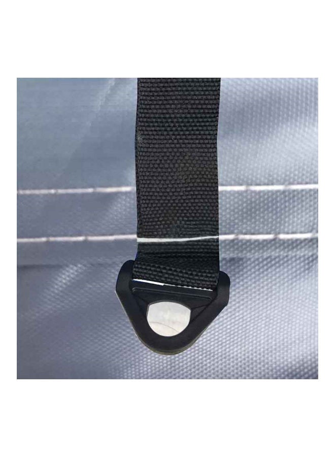 NIBEMINENT Boat Cover Waterproof Silver Reflective Fits - Image 3