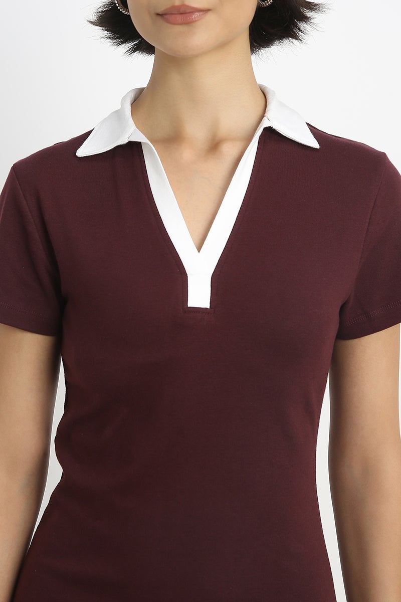 بلو إيج فستان ميدي من Elevated Basics - Image 3