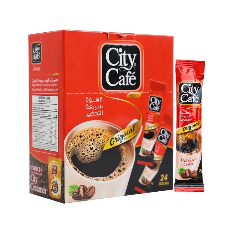 City قهوة المدينة الأصلية سريعة التحضير - 24X2 جرام - Image 1
