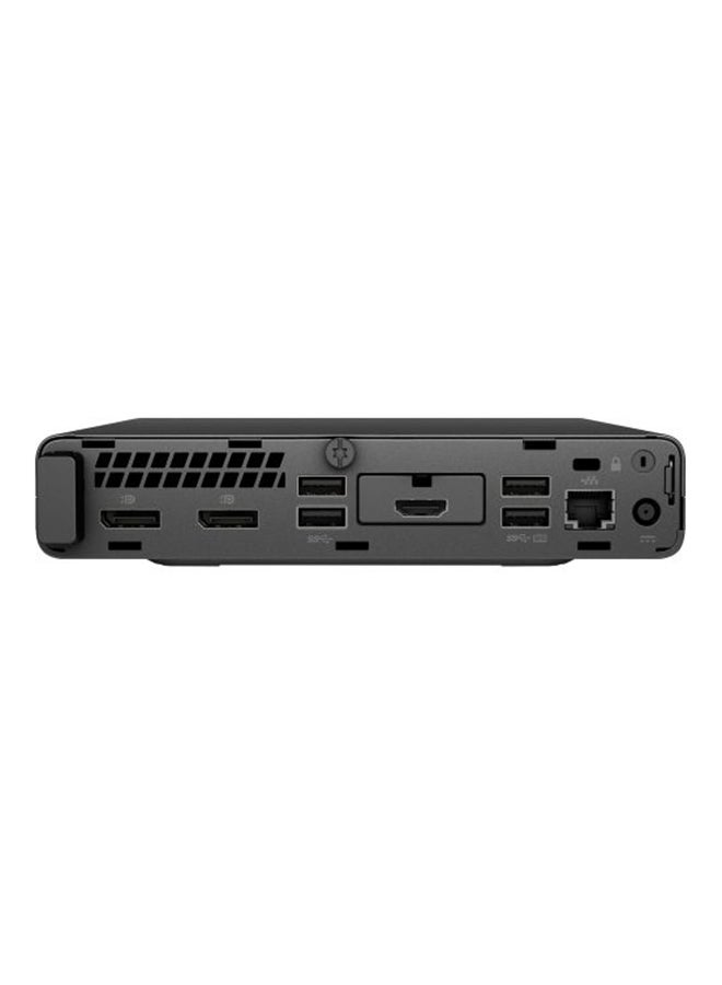 HP EliteDesk 705 G4 Desktop Mini PC With AMD Pro A6 Processor/8GB RAM/500GB SSD/AMD Radeon R5 Graphics / Black/Grey - Image 2