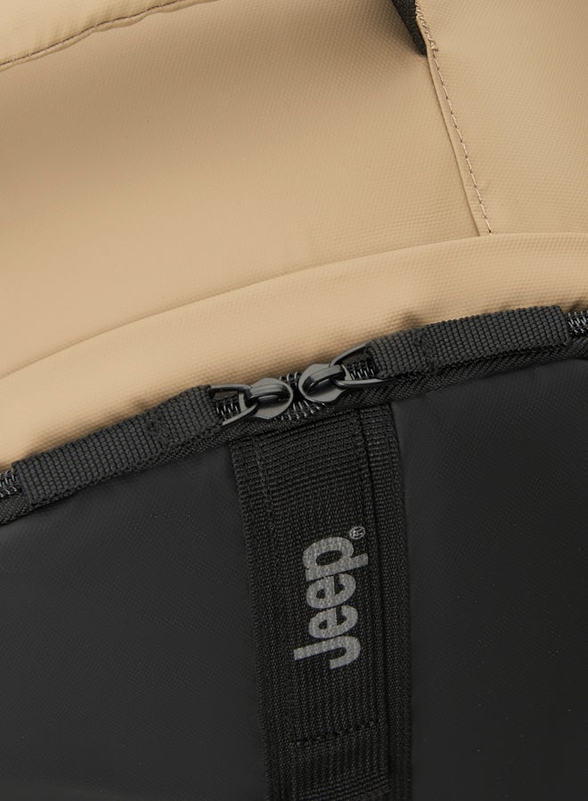 Jeep JS011B Versatile 24L Capacity Multipurpose Backpack - Beige - Image 5