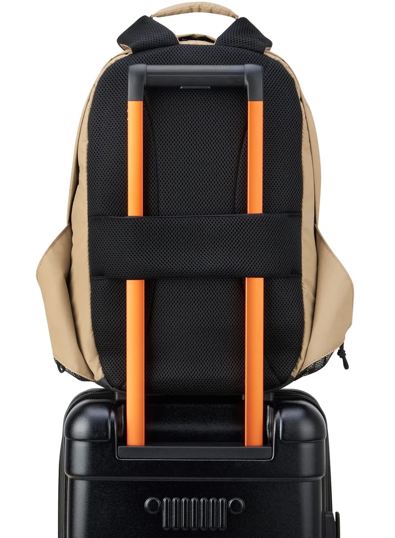Jeep  JS011B Versatile 24L Capacity Multipurpose Backpack - Beige & Black  | Best Price UAE